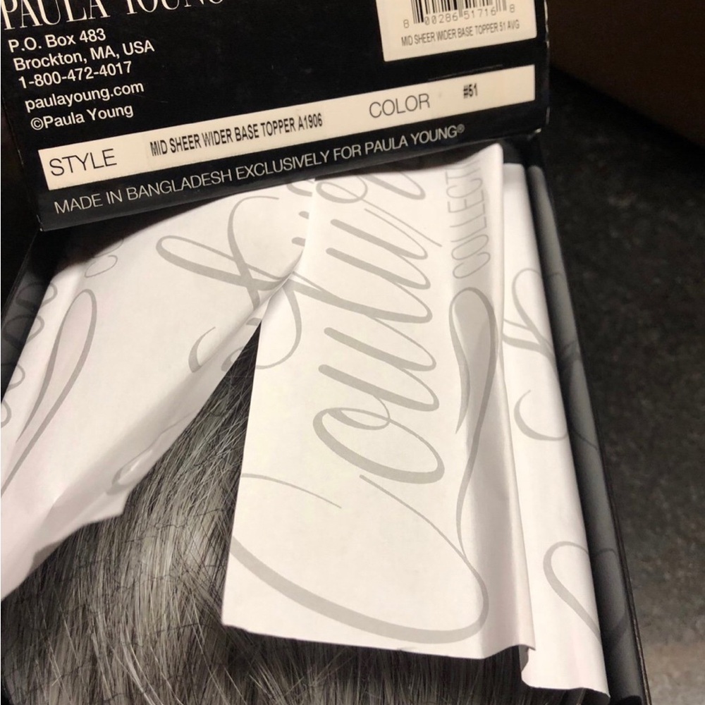 Elegant Silver Gray Women's Hair Wig - Picture 10 of 16